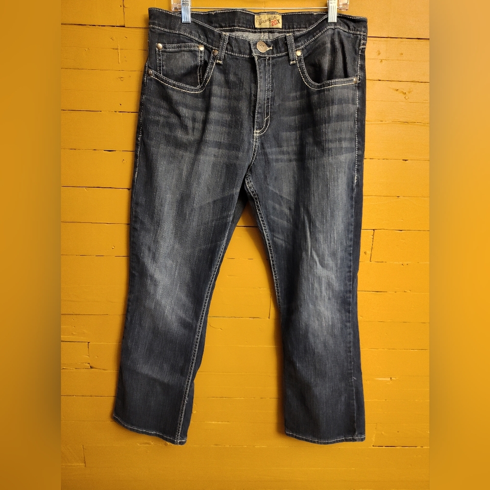 Wrangler Men's Bootcut Jeans - 20x stretch 36x32